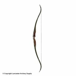 Bear Archery Bear Kodiak Traditional Recurve Bow (Shedua/Purple Heart/Green Glass)