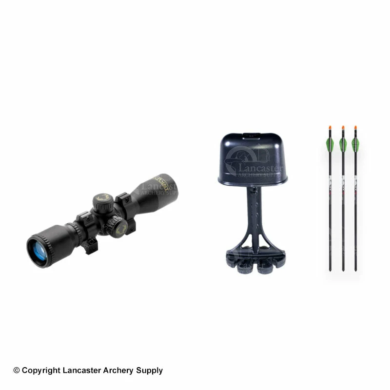 Wicked Ridge Crossbows Wicked Ridge Rampage 360 Crossbow Package W/ ACUdraw 50 (Peak Camo) - Image 2