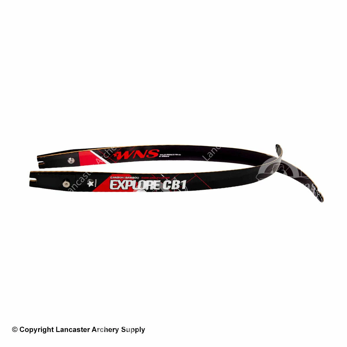 WNS Archery WNS Explore CB1 Carbon / Bamboo ILF Recurve Limbs