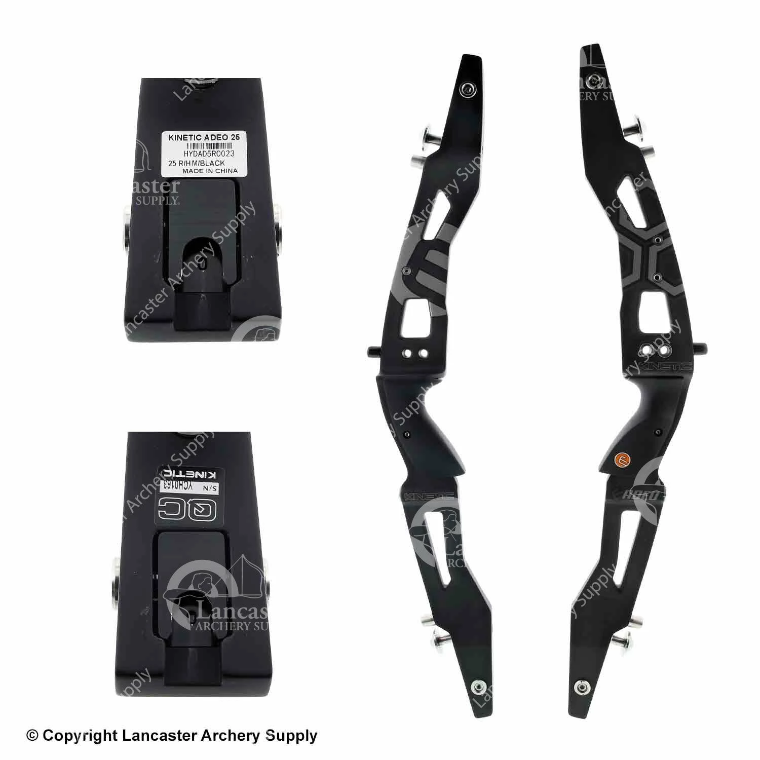 Kinetic Adeo Carbon 25" ILF Recurve Riser (Open Box X10300107) - Image 2