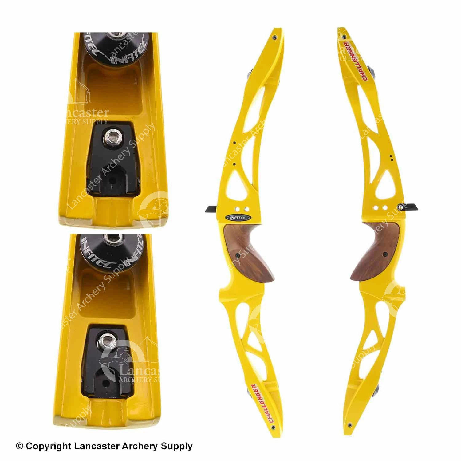 Infitec Archery Infitec Challenger 25" ILF Recurve Riser Cartel (Open Box X1030118) - Image 2