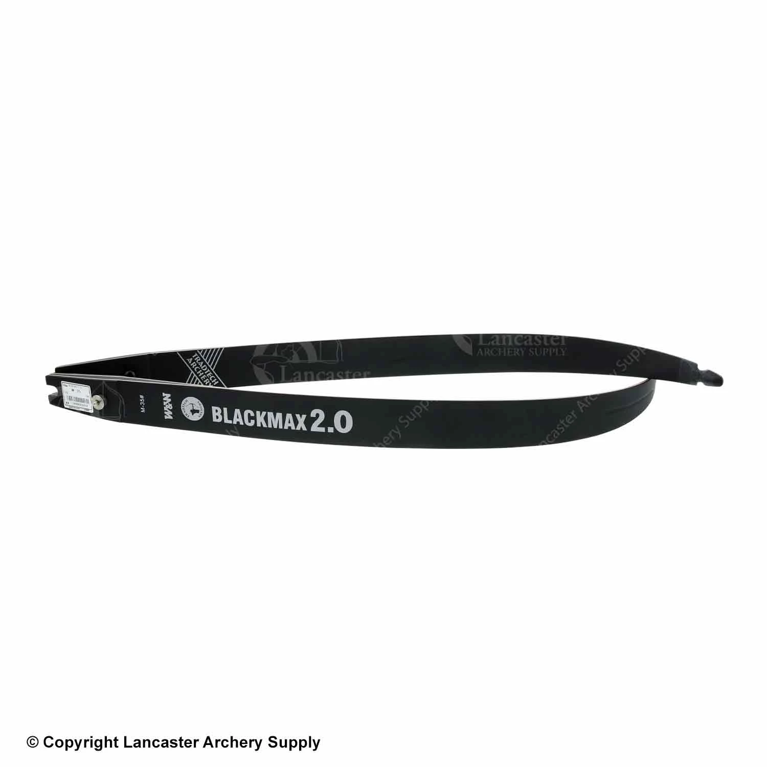 Lancaster Archery Supply Tradtech Black Max 2.0 Wood Glass ILF Limbs (Open Box X1030095)