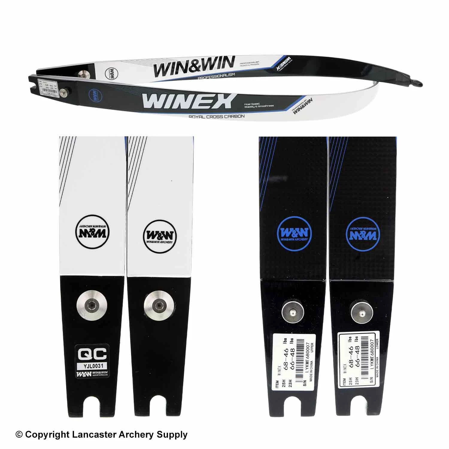 Win & Win WINEX Recurve Limbs (Open Box X1031044) - Image 2