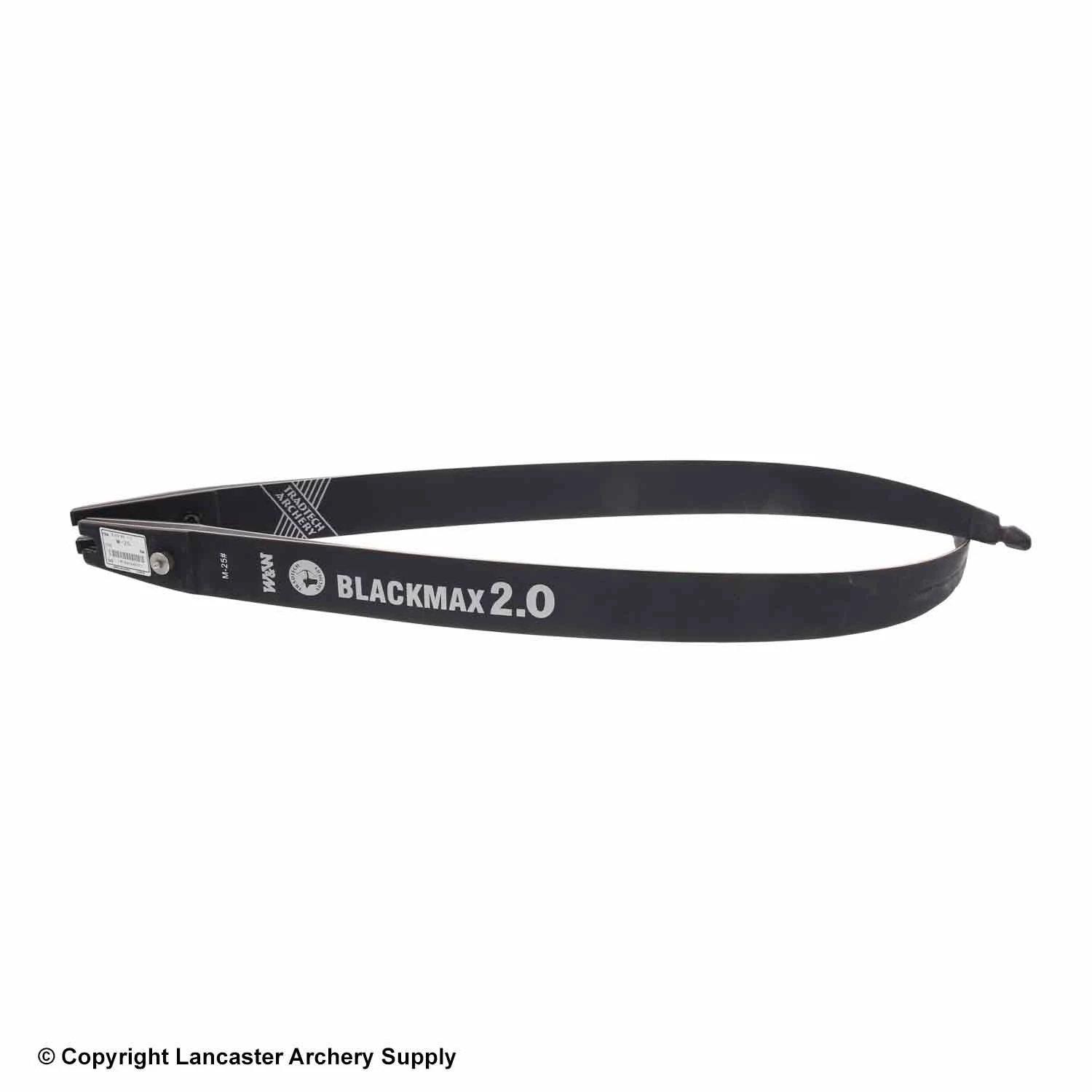 TradTech Archery TradTech Black Max 2.0 Glass/Wood Recurve Limbs (Open Box X1031262)