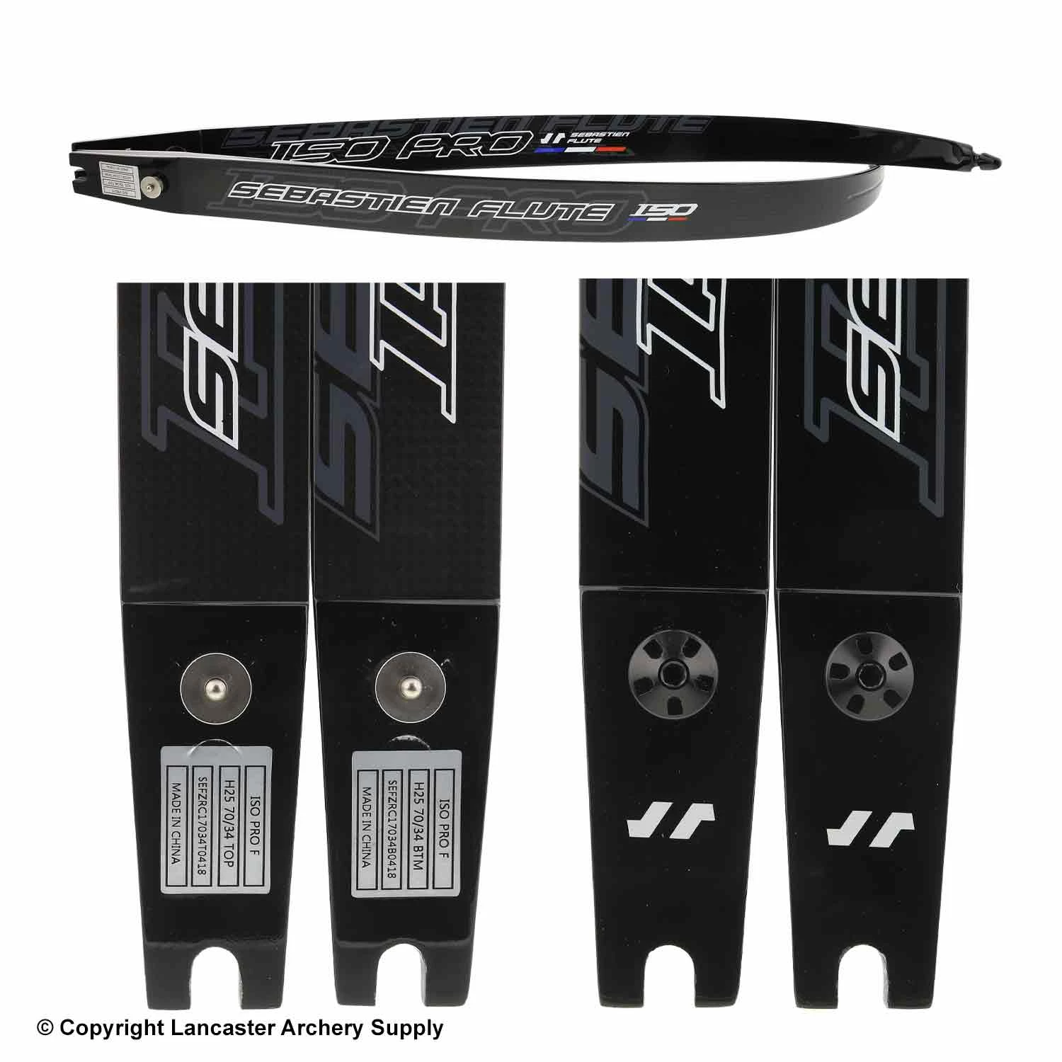 Sebastien Flute ISO Pro Carbon Foam ILF Recurve Limbs (Open Box X1031752) - Image 2