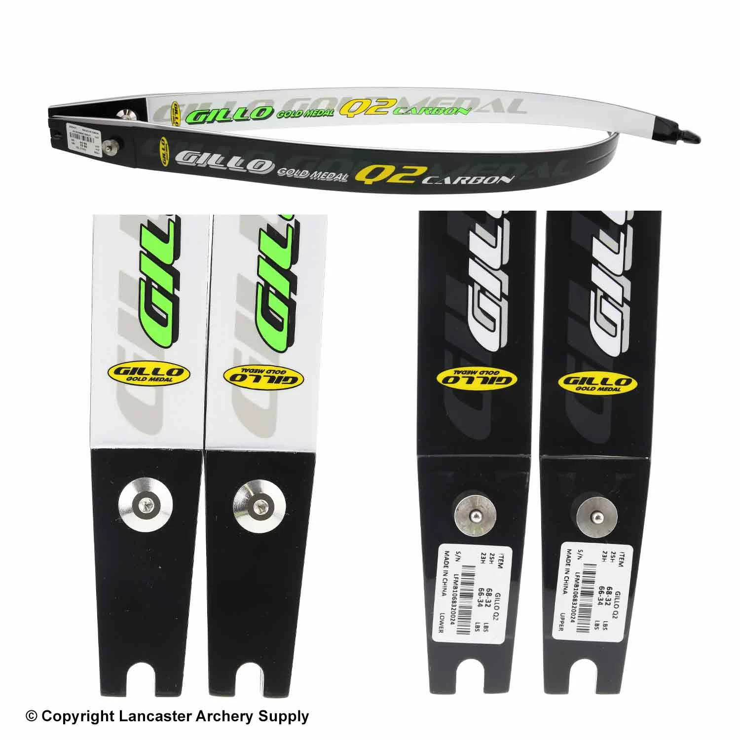 Gillo Q2 Recurve Limb (Open Box X1032189) - Image 2