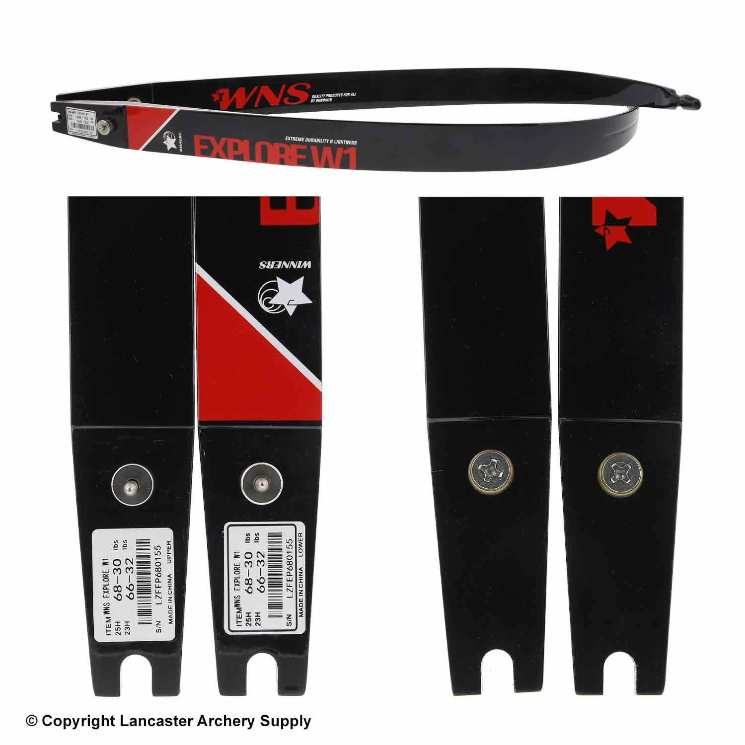 WNS Archery WNS Explore W1 Fiber Limbs (Open Box X1032957) - Image 2