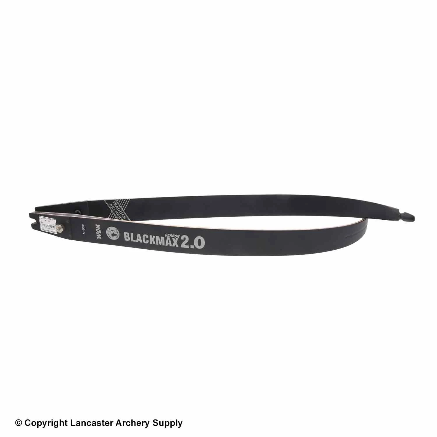 TradTech Archery TradTech Black Max 2.0 Carbon/Wood Recurve Limbs (Open Box X1033100)