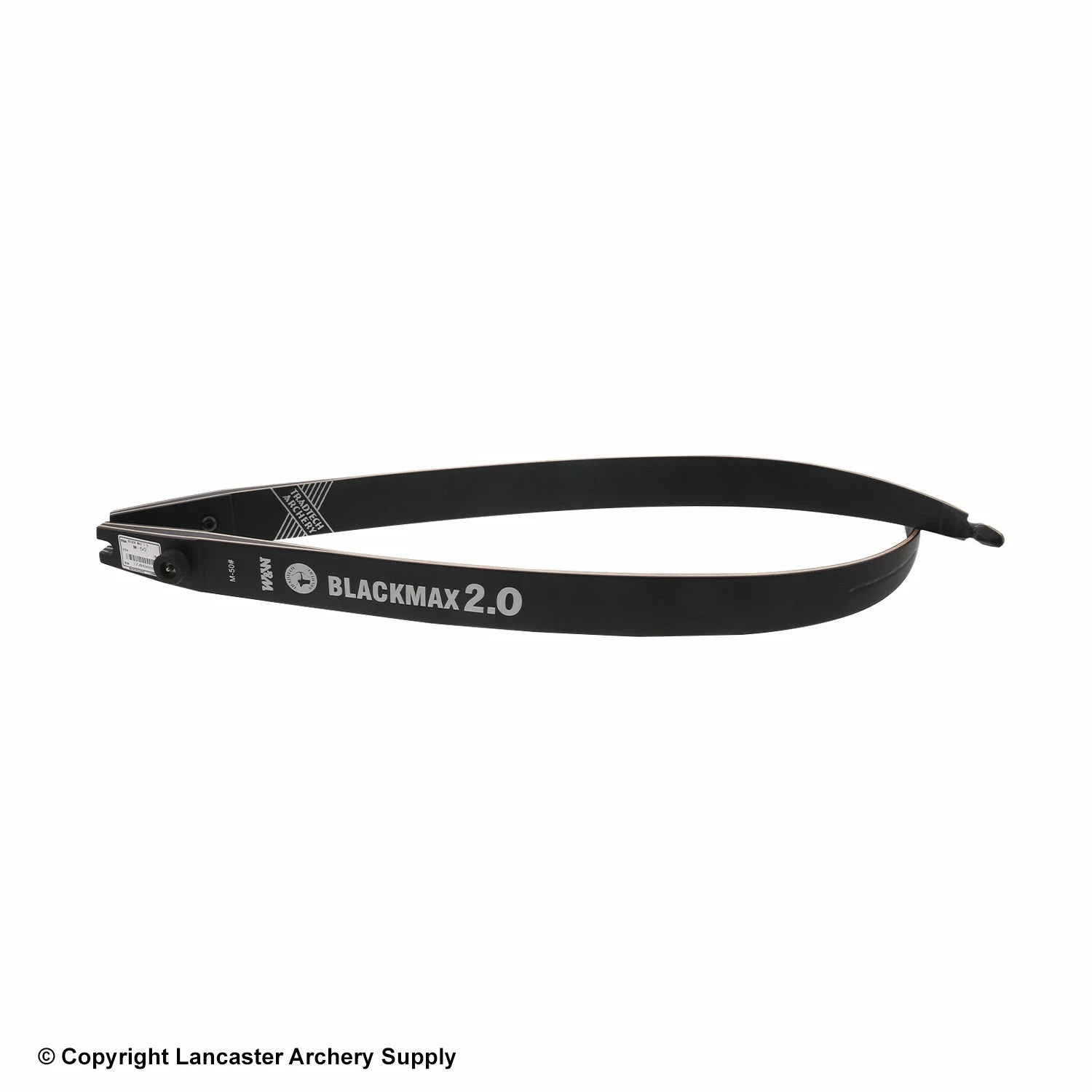 TradTech Archery TradTech Black Max 2.0 Glass/Wood Recurve Limbs(Open Box X1033532)