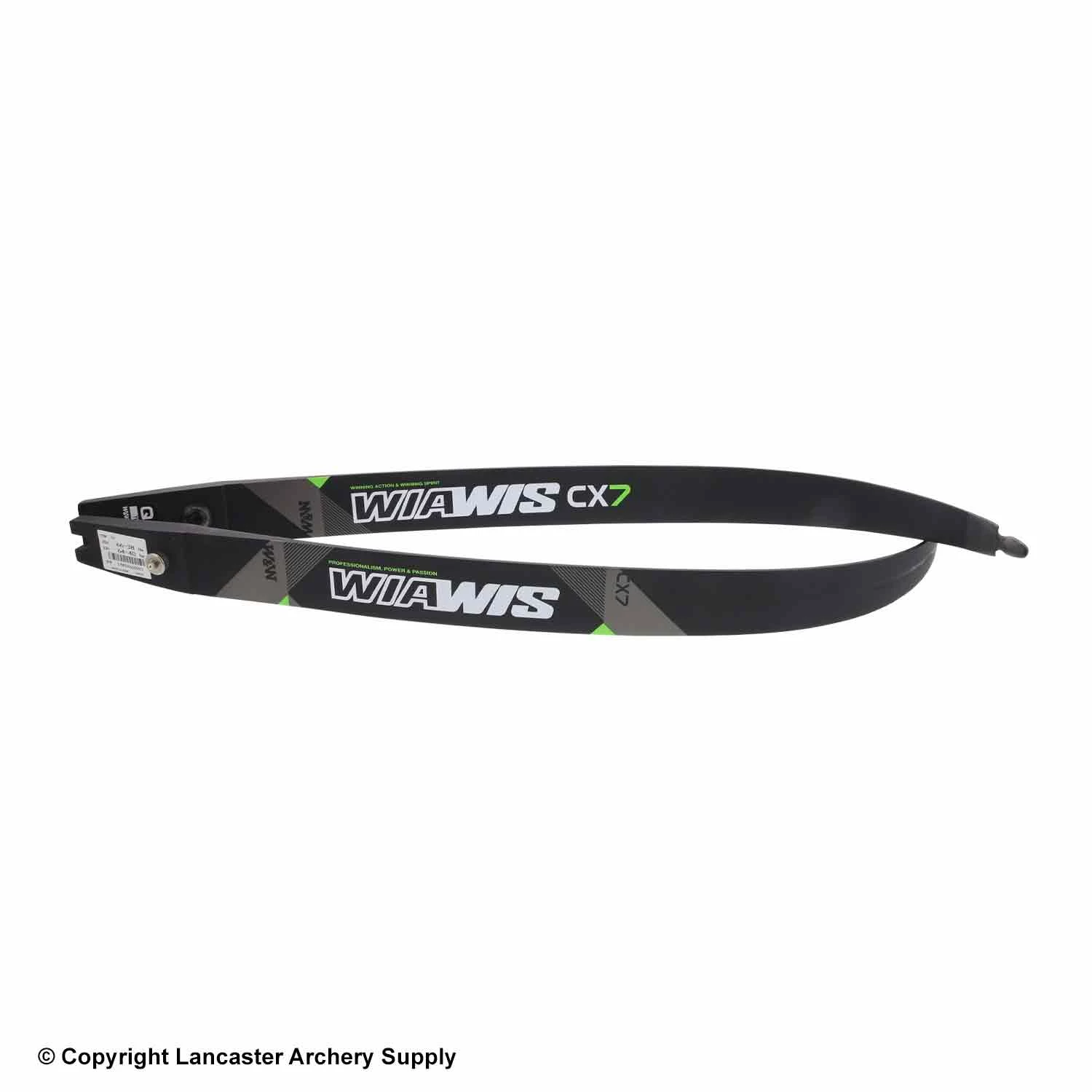 Win & Win Win&Win WIAWIS CX7 Recurve Limbs (Open Box X1033647)