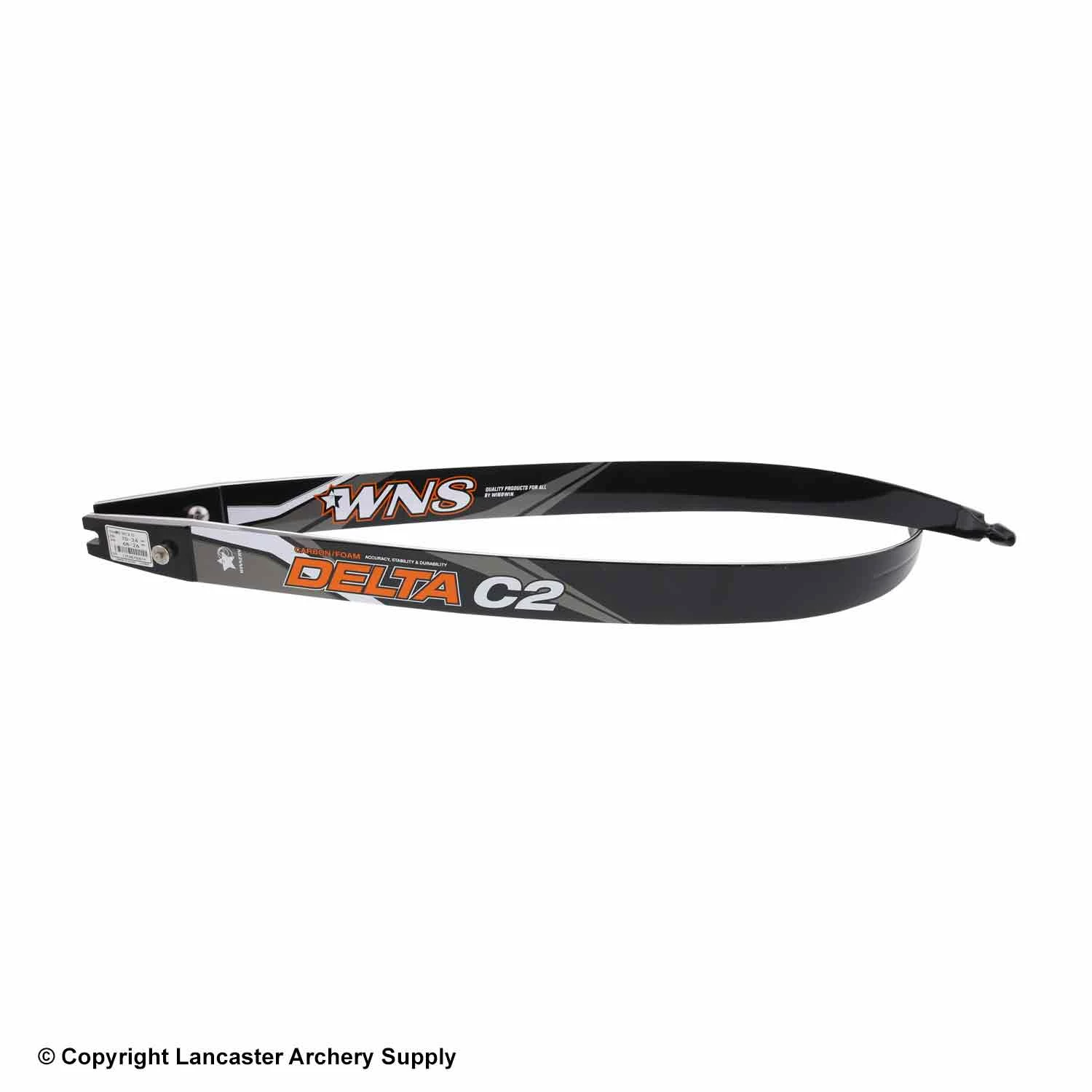 WNS Archery WNS Delta C2 Carbon / Foam Recurve Limbs (Open Box X1033649)