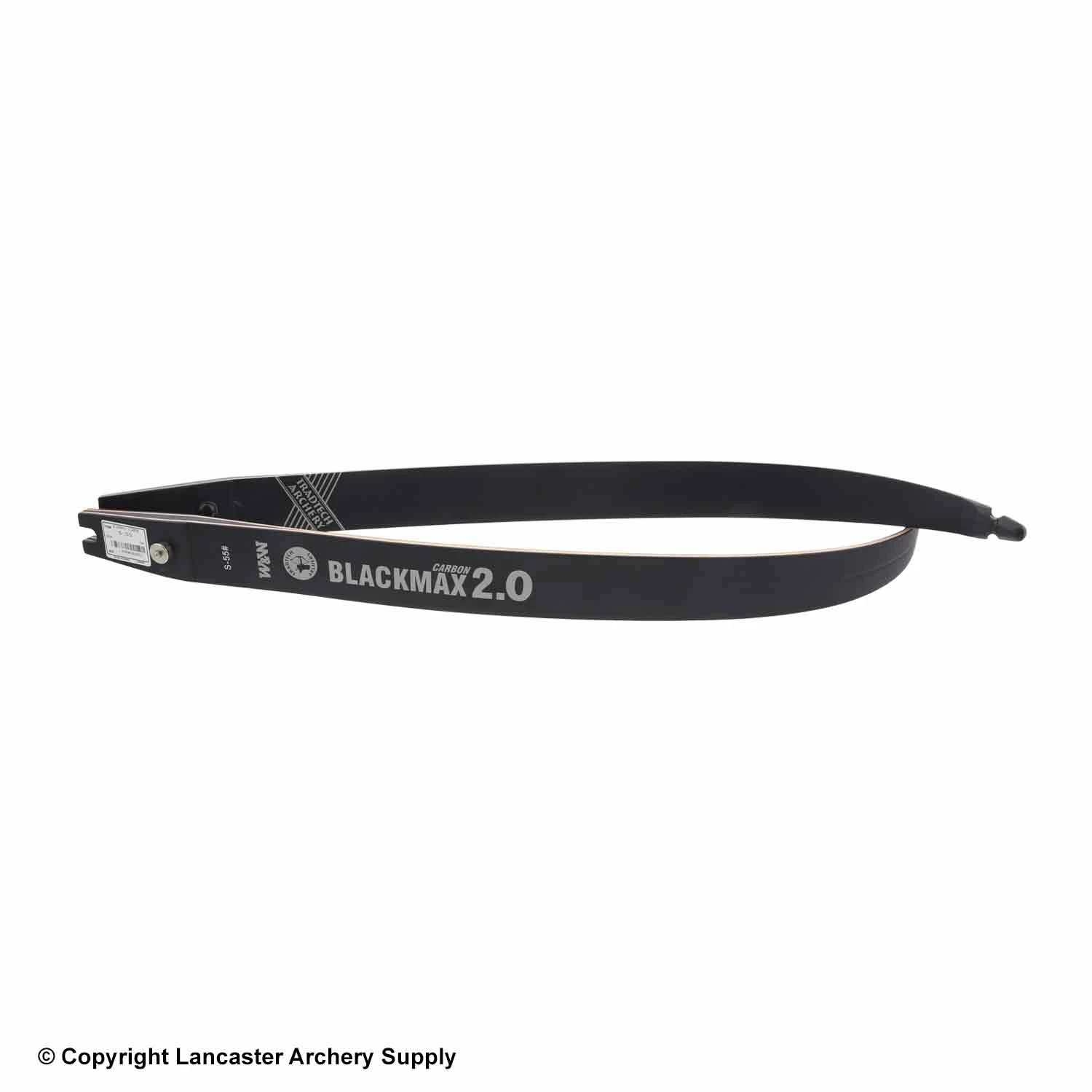 TradTech Archery TradTech Black Max 2.0 Carbon/Wood Recurve Limbs (Open Box X1033654)