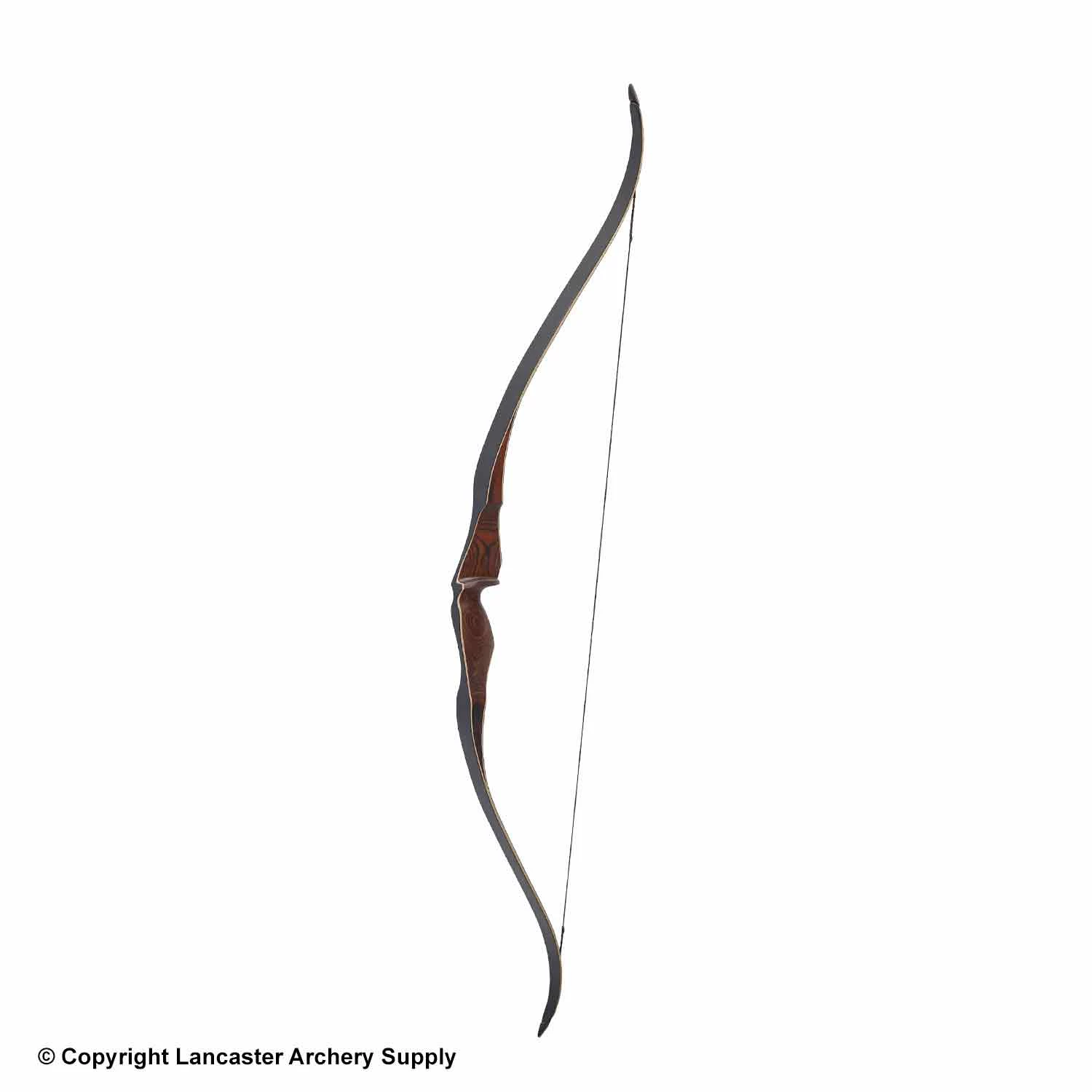Galaxy Archery Galaxy Black Ridge 62" One-Piece Recurve Bow (Open Box X1033655)