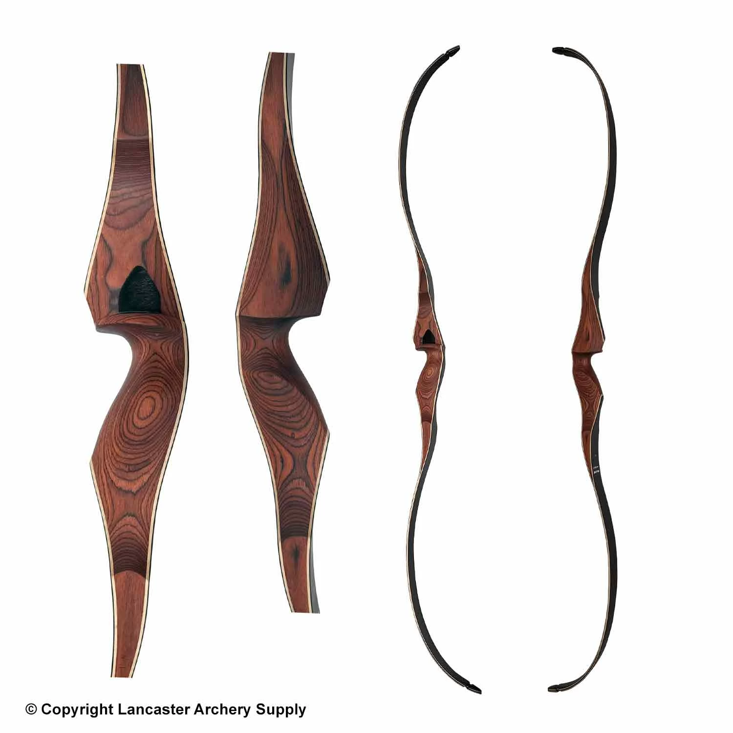 Galaxy Archery Galaxy Black Ridge 62" One-Piece Recurve Bow (Open Box X1033655) - Image 2